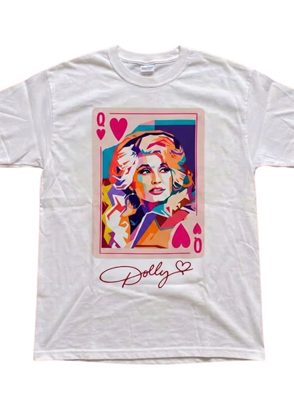 Dolly Parton Queen Of Hearts Graphic Tee
